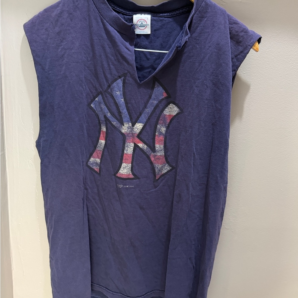 Vintage NY Yankees Cut Shirt
